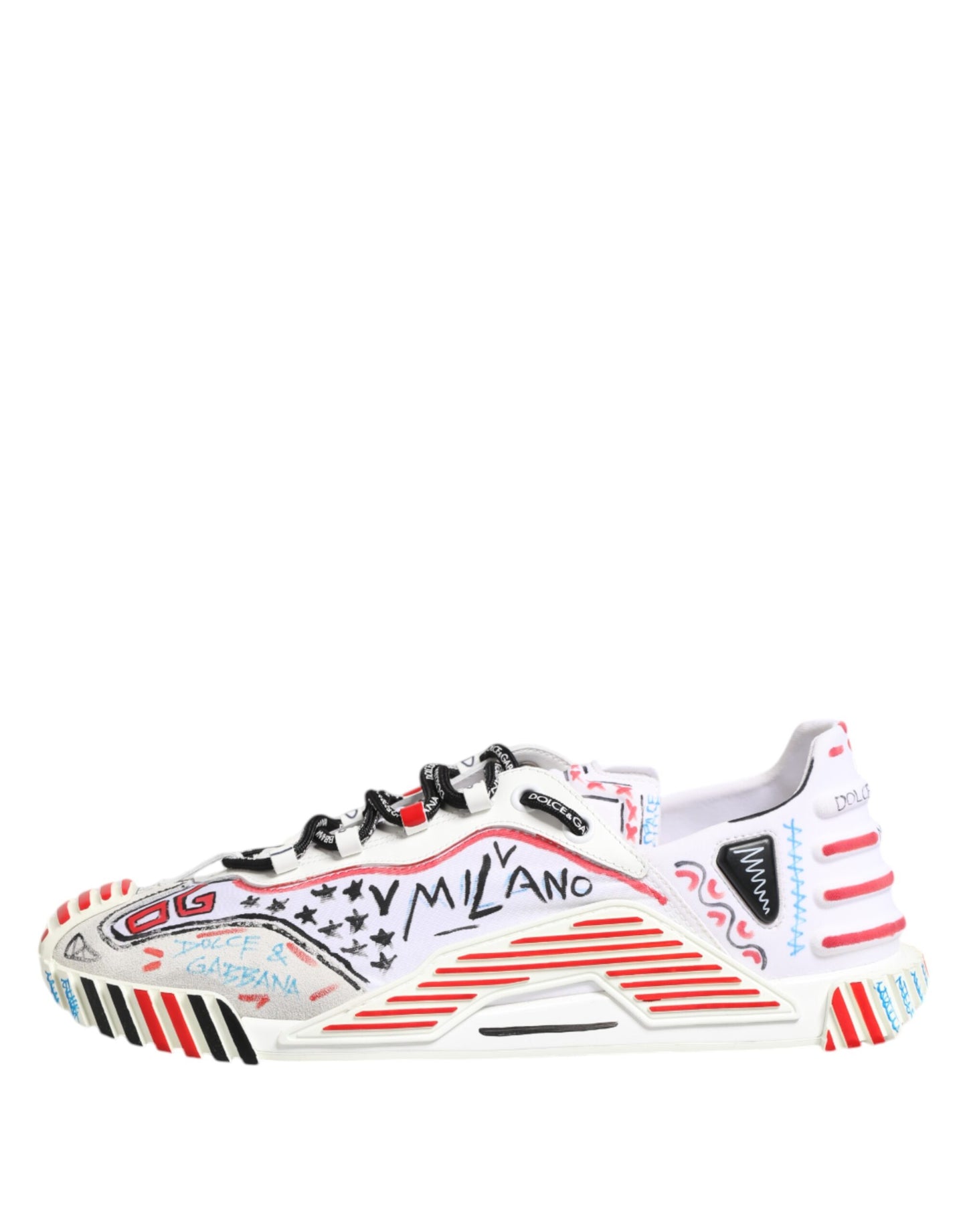 Dolce & Gabbana Multicolor Low Top NS1 Herren Sneakers Schuhe