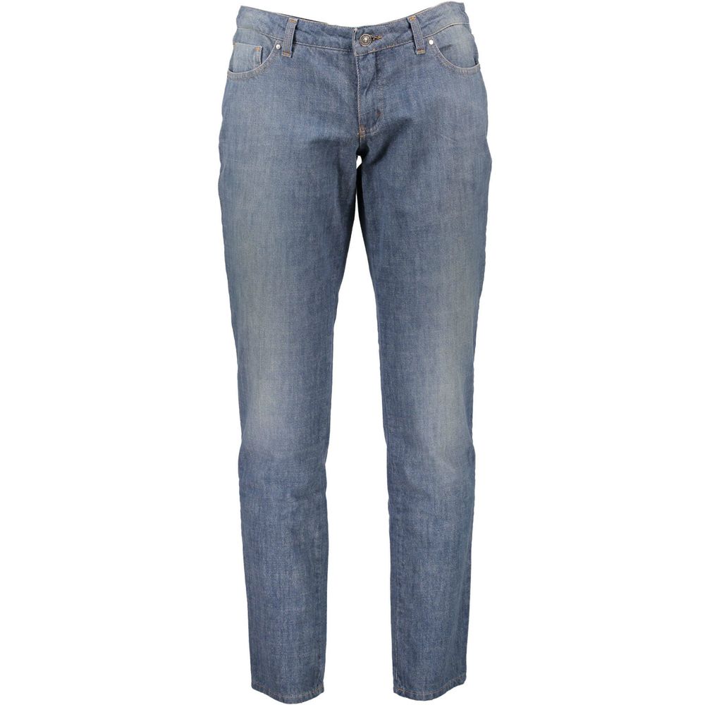 Costume National Jeans und Hose aus Baumwolle, Blau