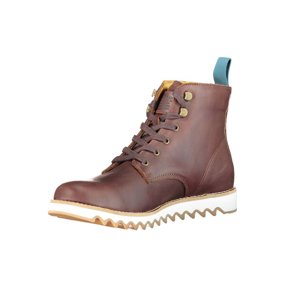 Levi's – Braune Polyesterstiefel