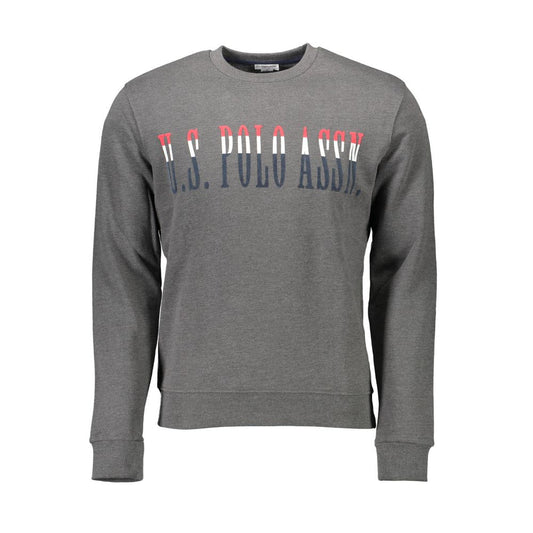 US POLO ASSN. Grauer Baumwollpullover