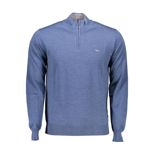Blauer Wollpullover von Harmont & Blaine
