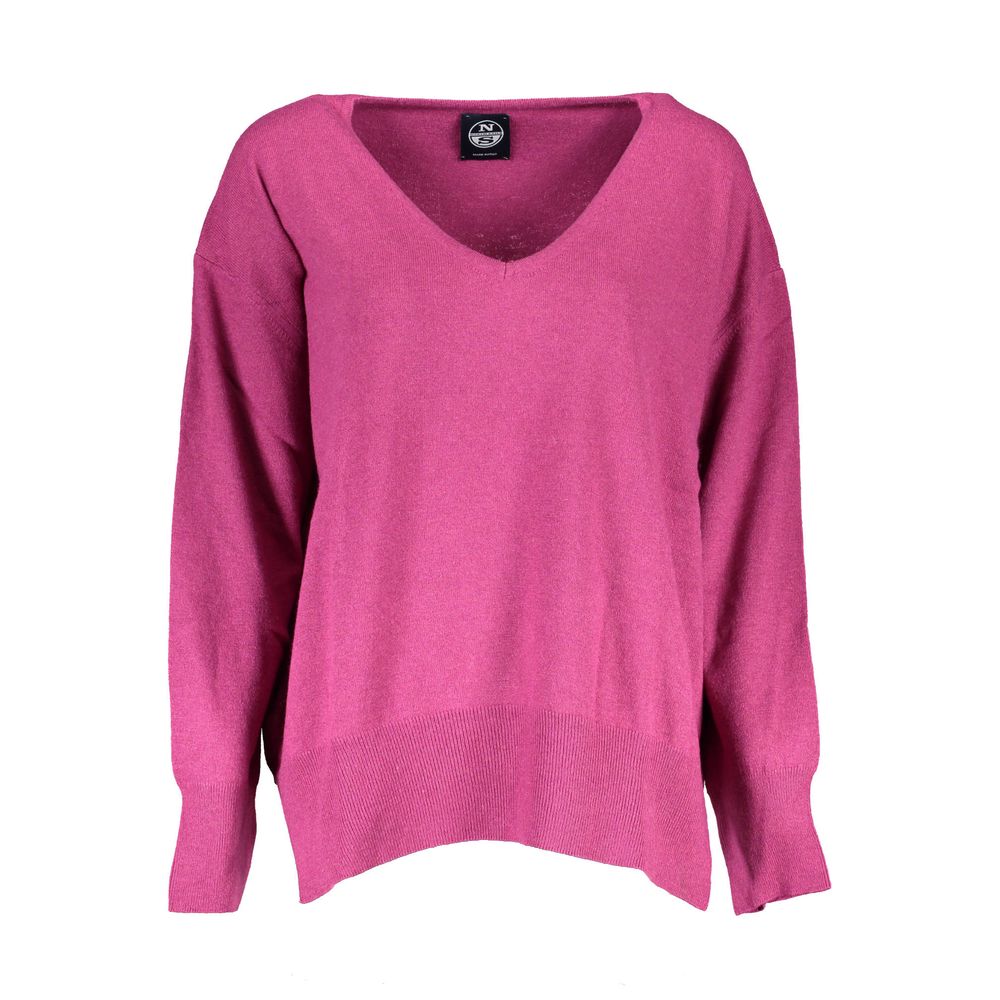 Lila Wollpullover von North Sails
