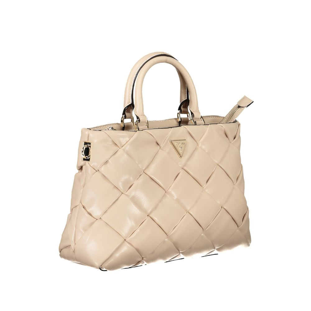 Guess Jeans – Handtasche aus Polyethylen in Rosa