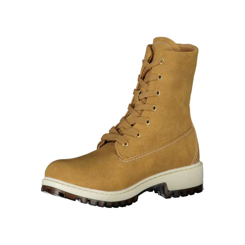 US POLO ASSN. Brauner Polyesterstiefel