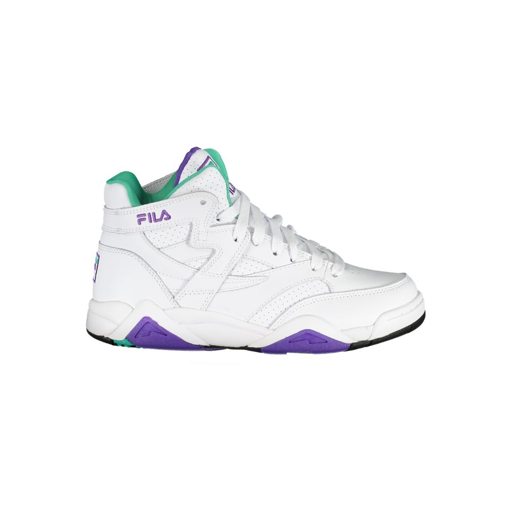 Fila – Weißer Polyester-Sneaker