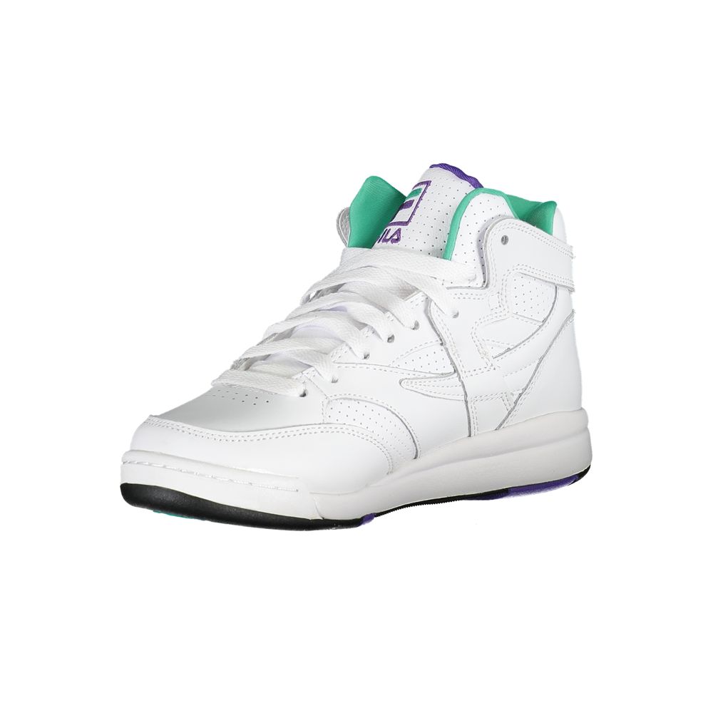 Fila – Weißer Polyester-Sneaker