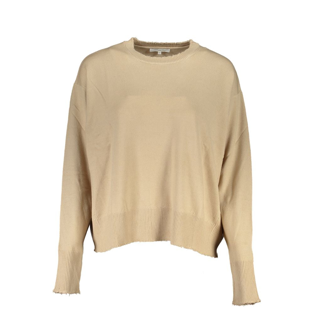 Patrizia Pepe Beige Fabric Sweater