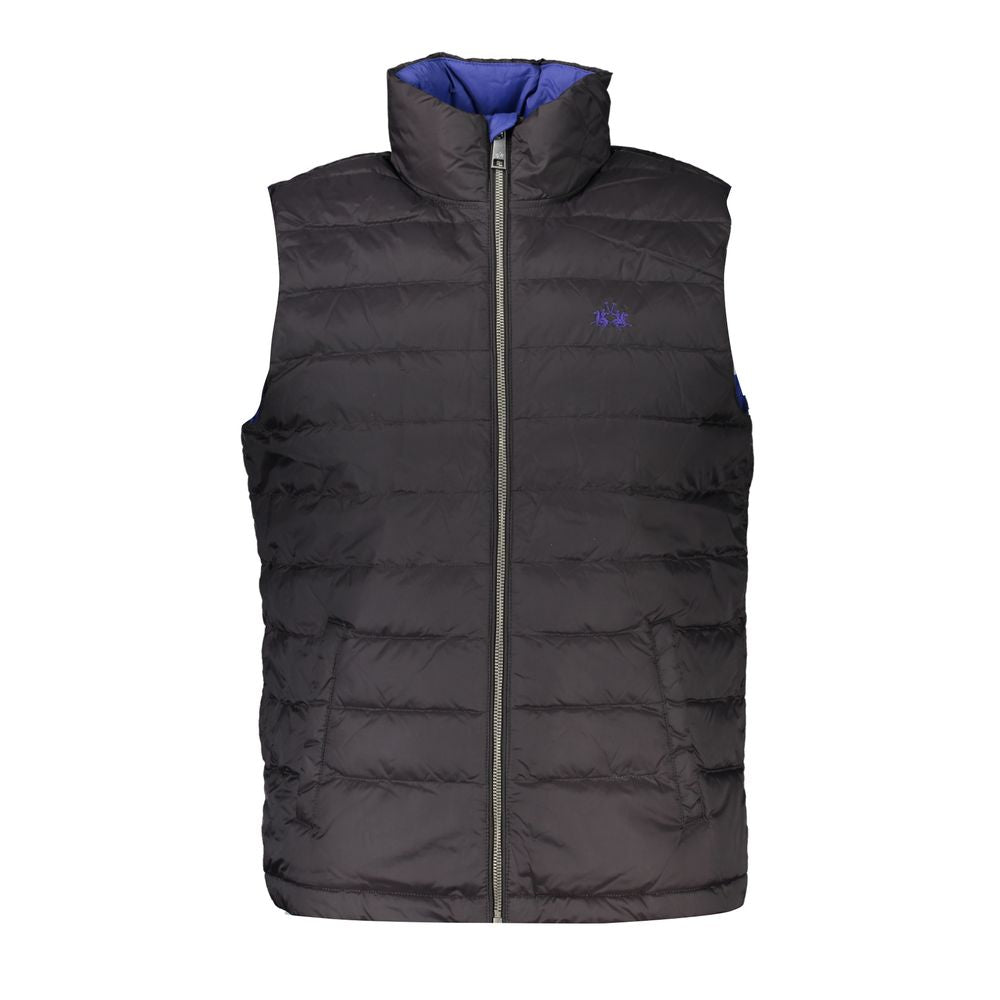 La Martina Schwarze Polyamidjacke