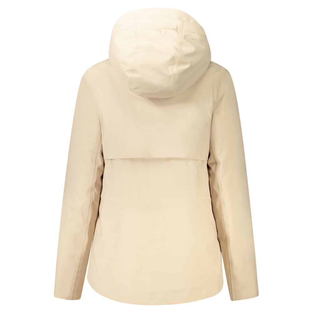 K-WAY Beige Polyester Jacken & Mäntel