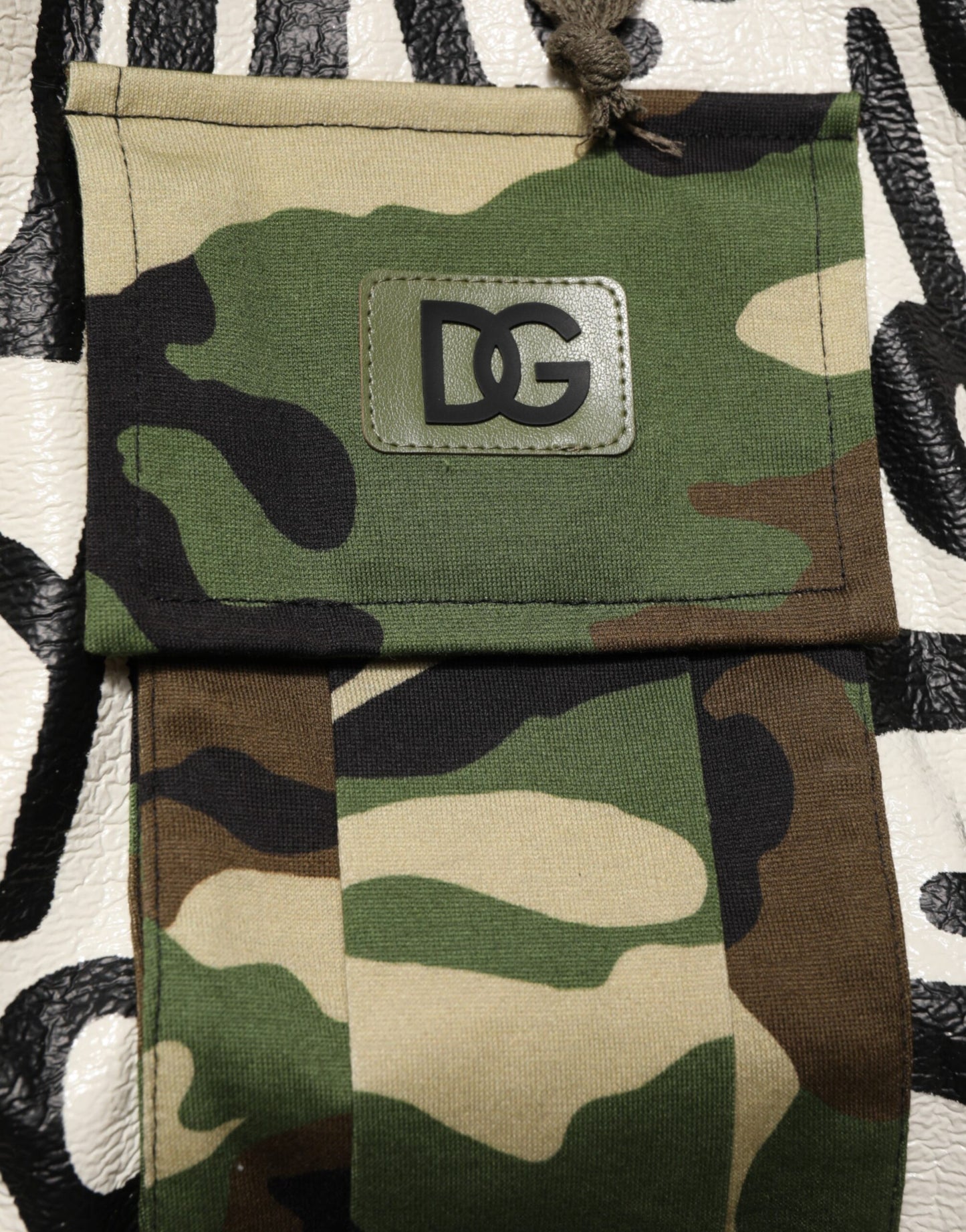 Dolce & Gabbana Mehrfarbiger DGMania-Sweatshirtpullover mit Kapuze