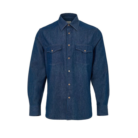 Paul Smith Blauer Baumwoll-Denim