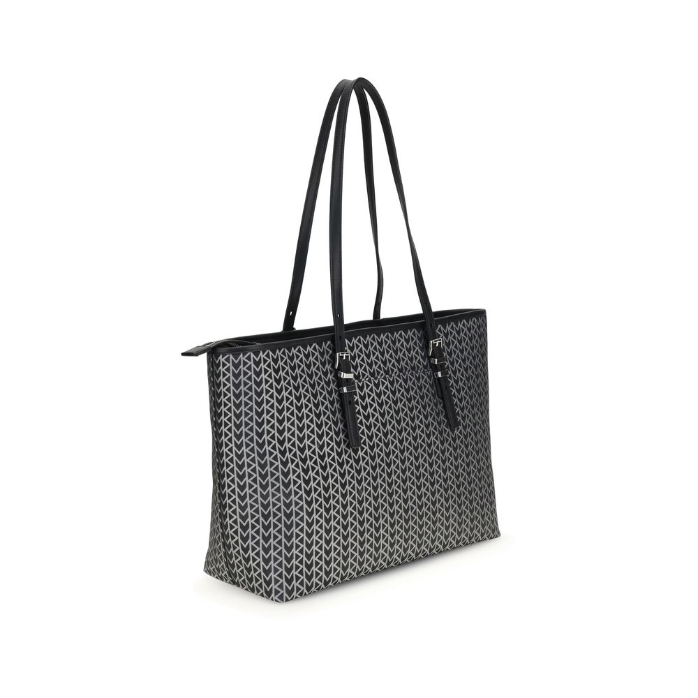 Michael Kors – Quinn – Große Tragetasche mit Jacquard-Logo