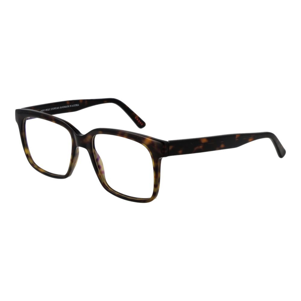 Andy Wolf Brown Unisex Glasses Frame