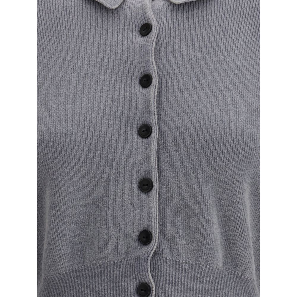 Alexander Wang Polo Cropped-Cardigan