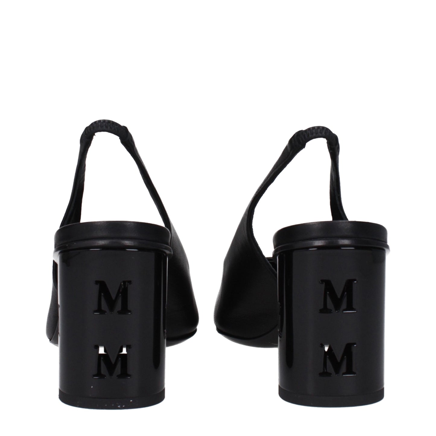 Max Mara Black Leather Pumps