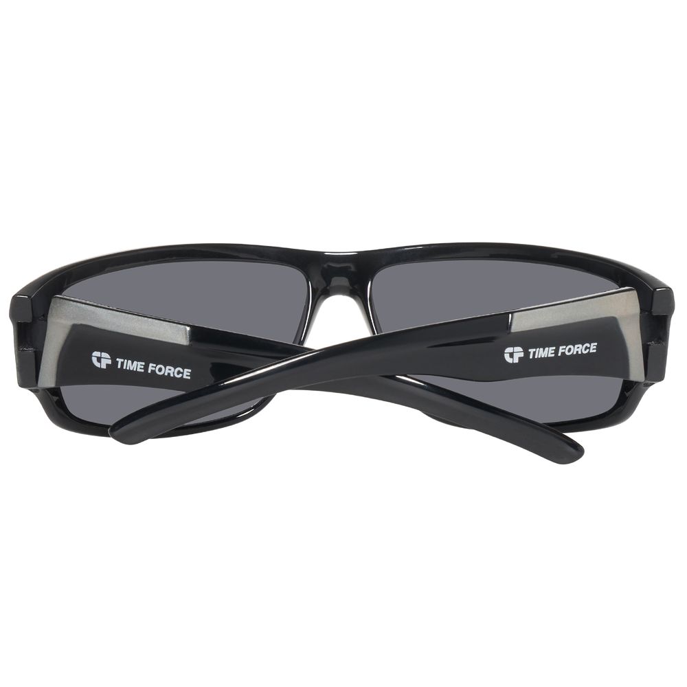 Time Force Sonnenbrille aus schwarzem Kunststoff