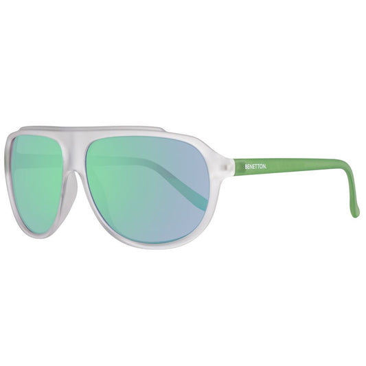 Benetton – Blaue Sonnenbrille mit Spritzguss