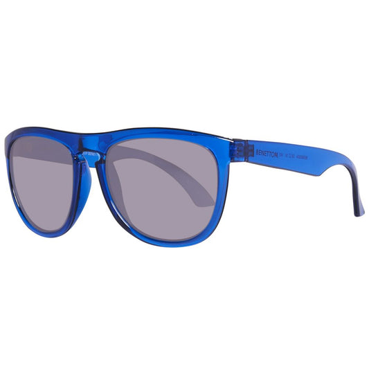 Benetton – Blaue Sonnenbrille mit Spritzguss