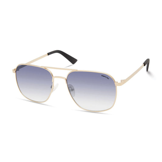 Kenneth Cole Sonnenbrille aus goldenem Metall