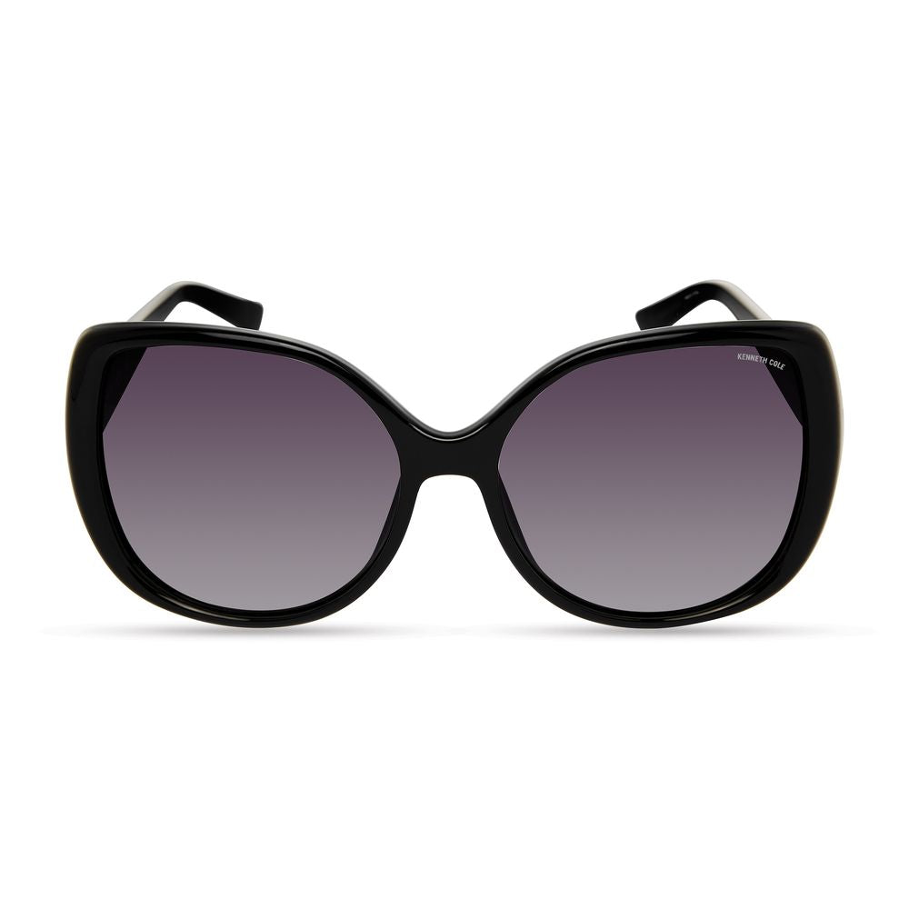 Kenneth Cole Sonnenbrille aus schwarzem Harz