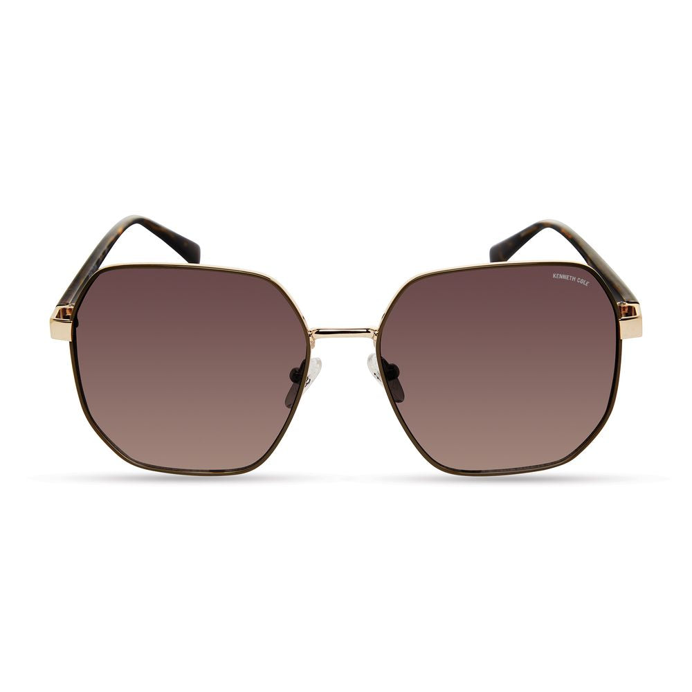 Kenneth Cole Sonnenbrille aus goldenem Metall