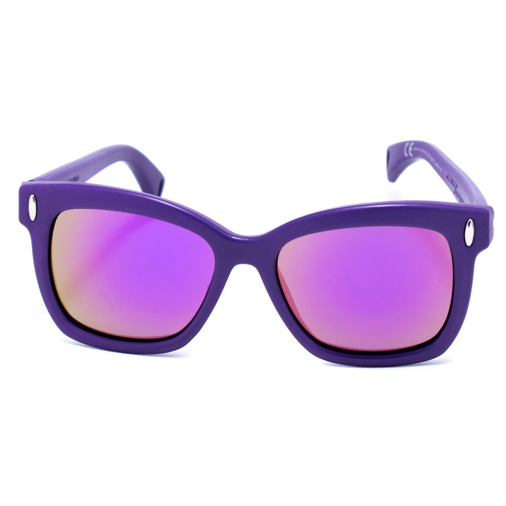 Italia Independent Sonnenbrille aus violettem Gummi