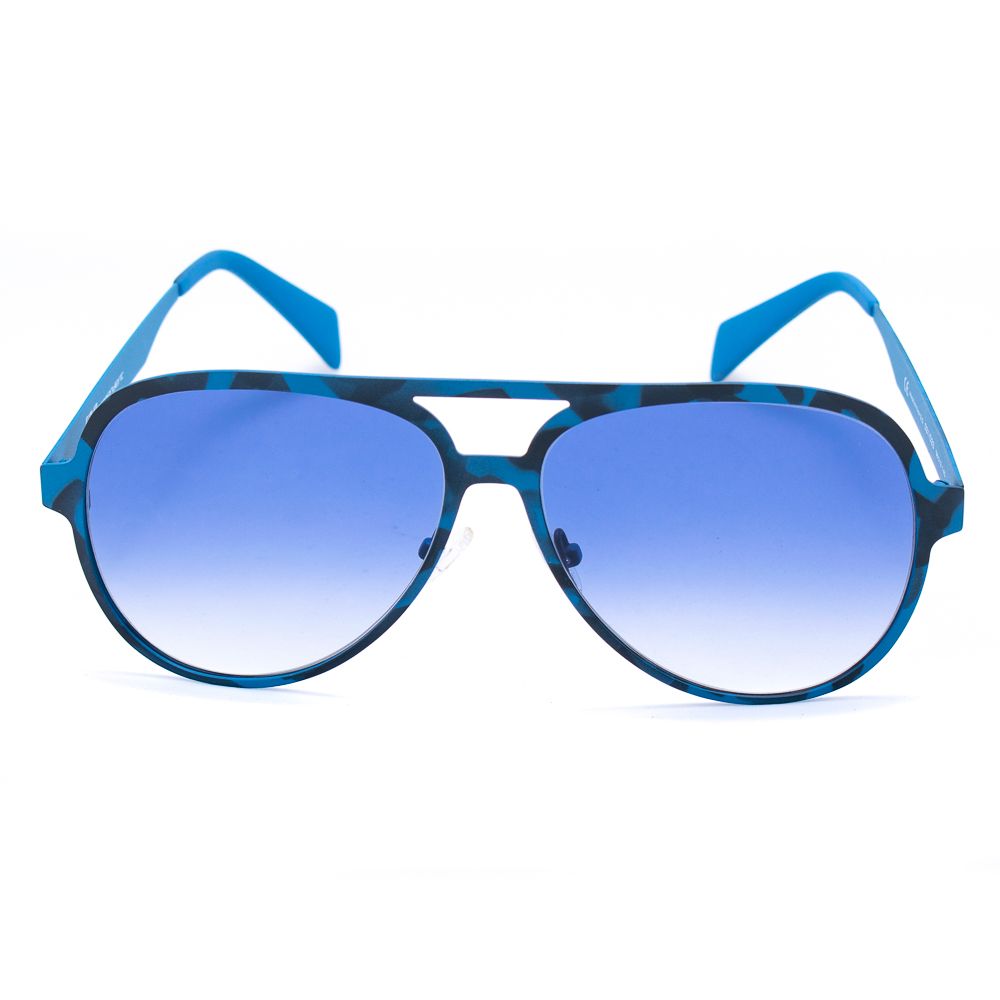 Blaue Sonnenbrille aus Metall von Italia Independent