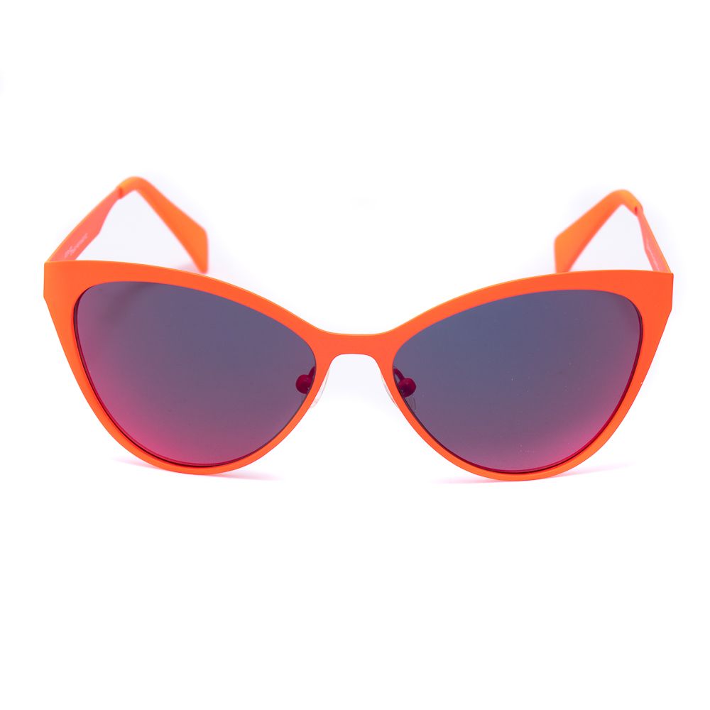 Rote Sonnenbrille aus Metall von Italia Independent