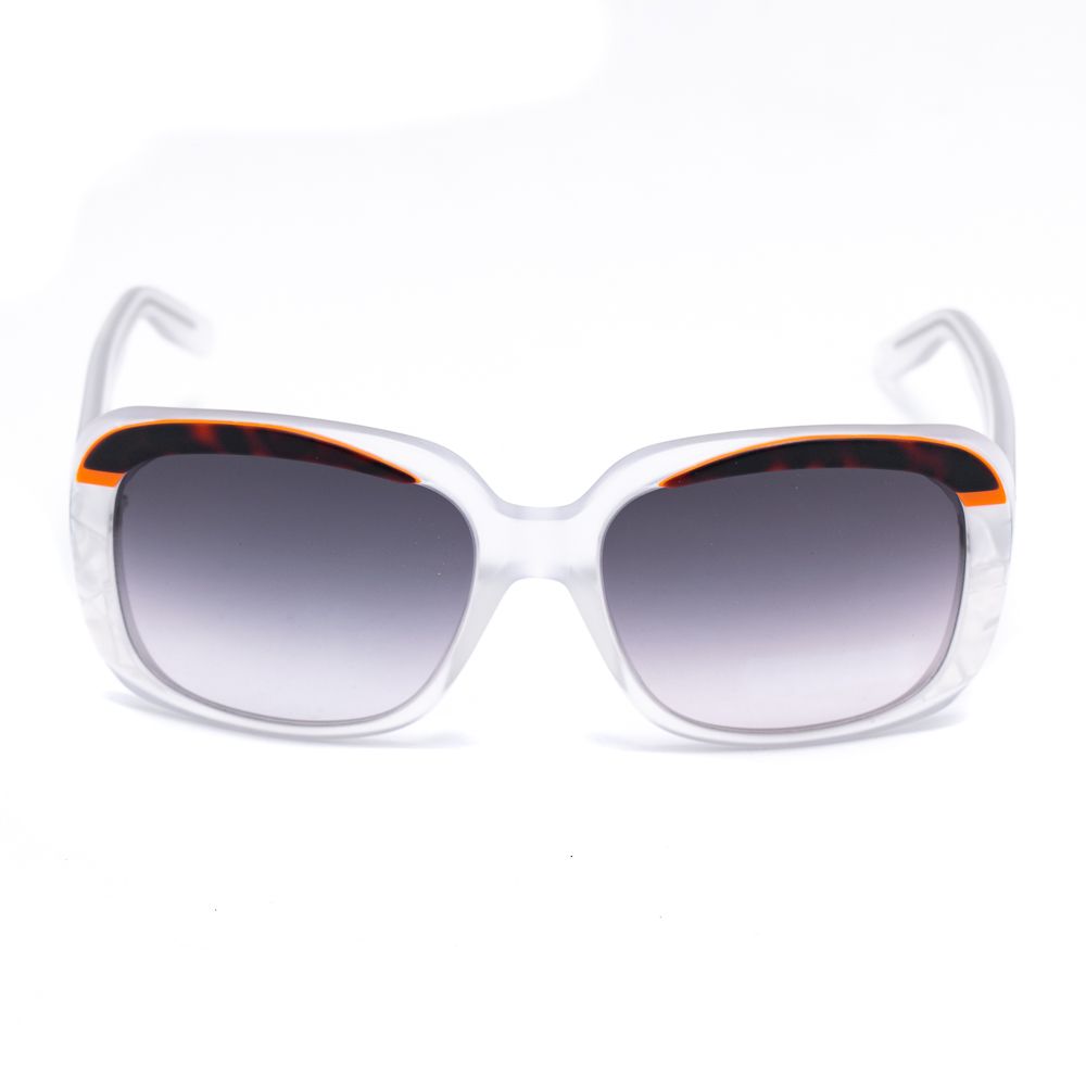 Italia Independent – Weiße Acetat-Sonnenbrille