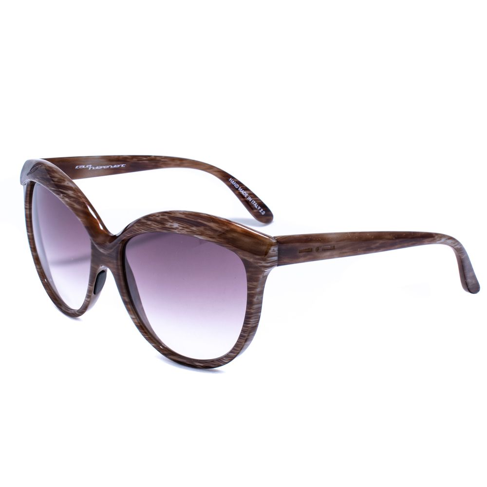 Italia Independent – Braune Acetat-Sonnenbrille
