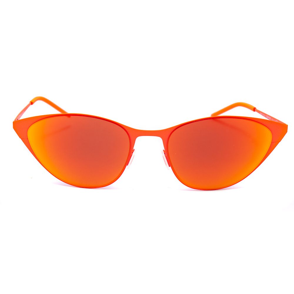 Orangefarbene Sonnenbrille aus Metall von Italia Independent