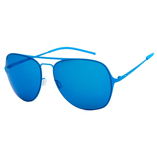 Blaue Sonnenbrille aus Metall von Italia Independent