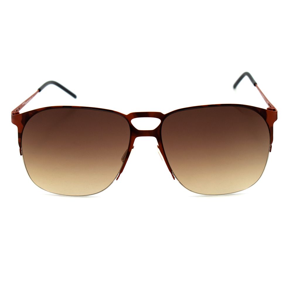 Braune Sonnenbrille aus Metall von Italia Independent