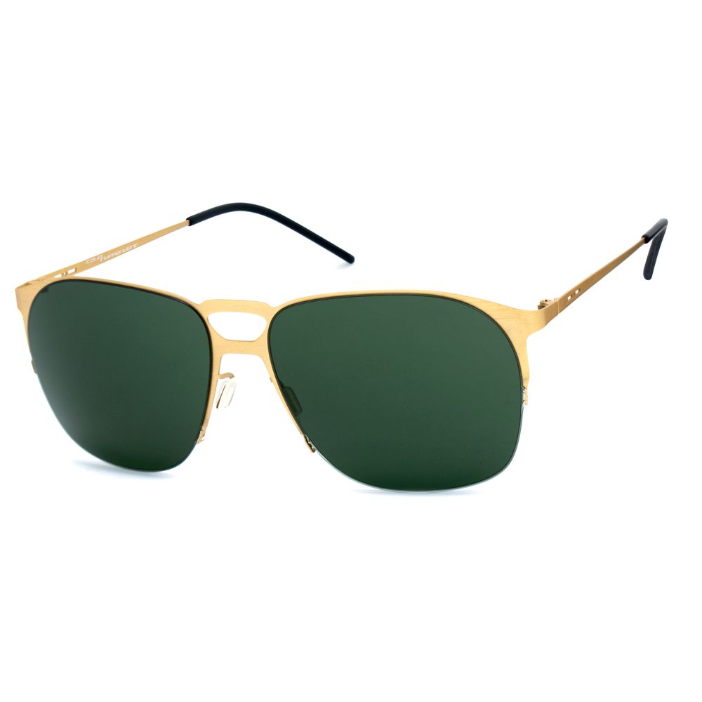 Italia Independent Sonnenbrille aus goldenem Metall