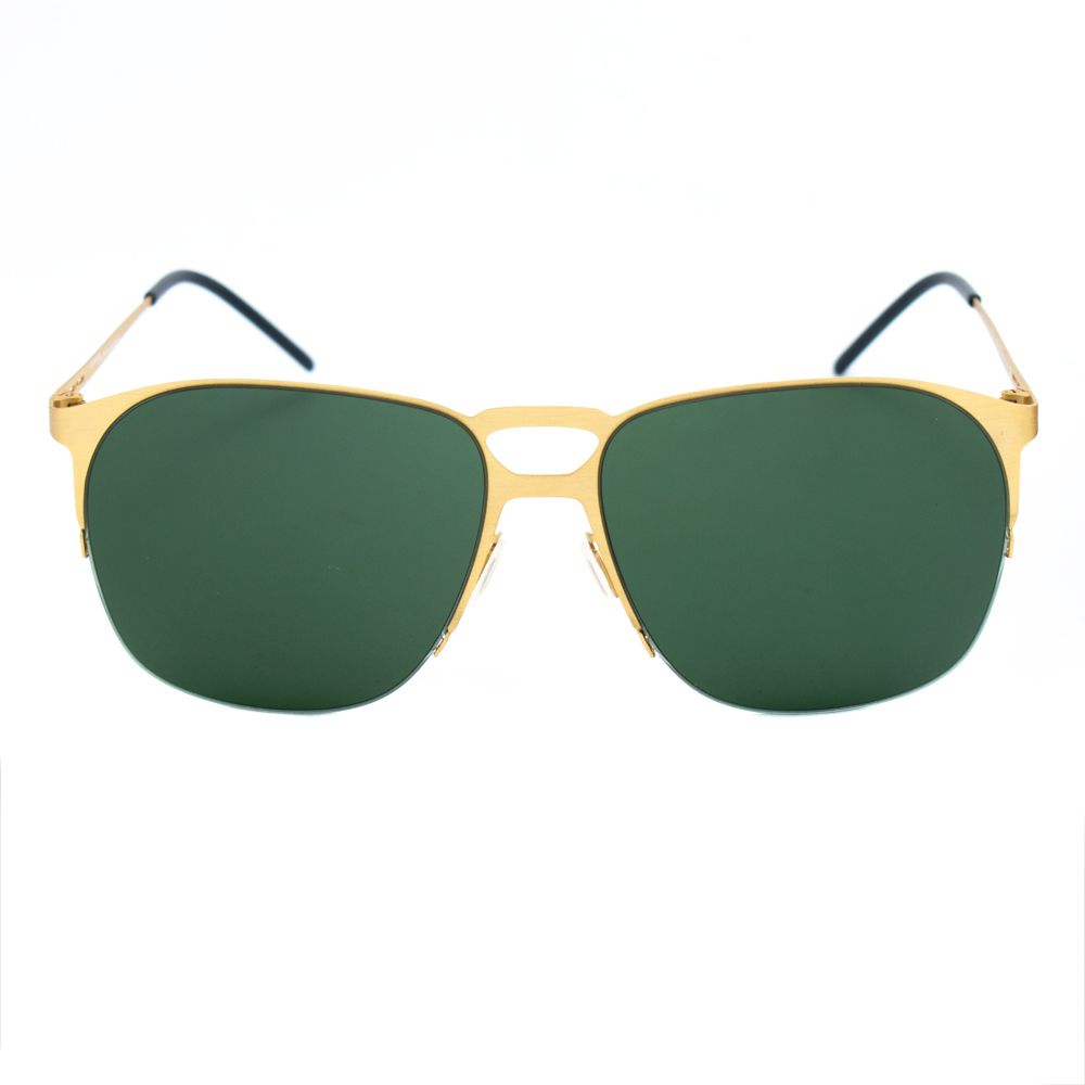 Italia Independent Sonnenbrille aus goldenem Metall