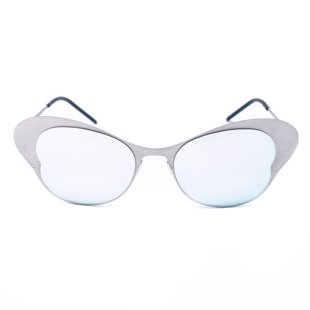 Silberne Sonnenbrille aus Metall von Italia Independent