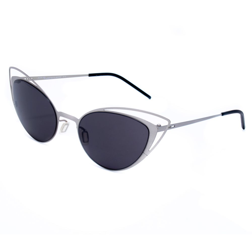Silberne Sonnenbrille aus Metall von Italia Independent