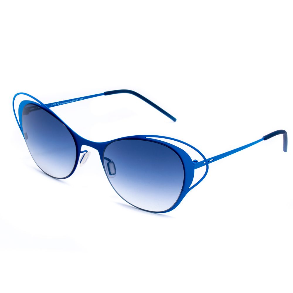 Blaue Sonnenbrille aus Metall von Italia Independent