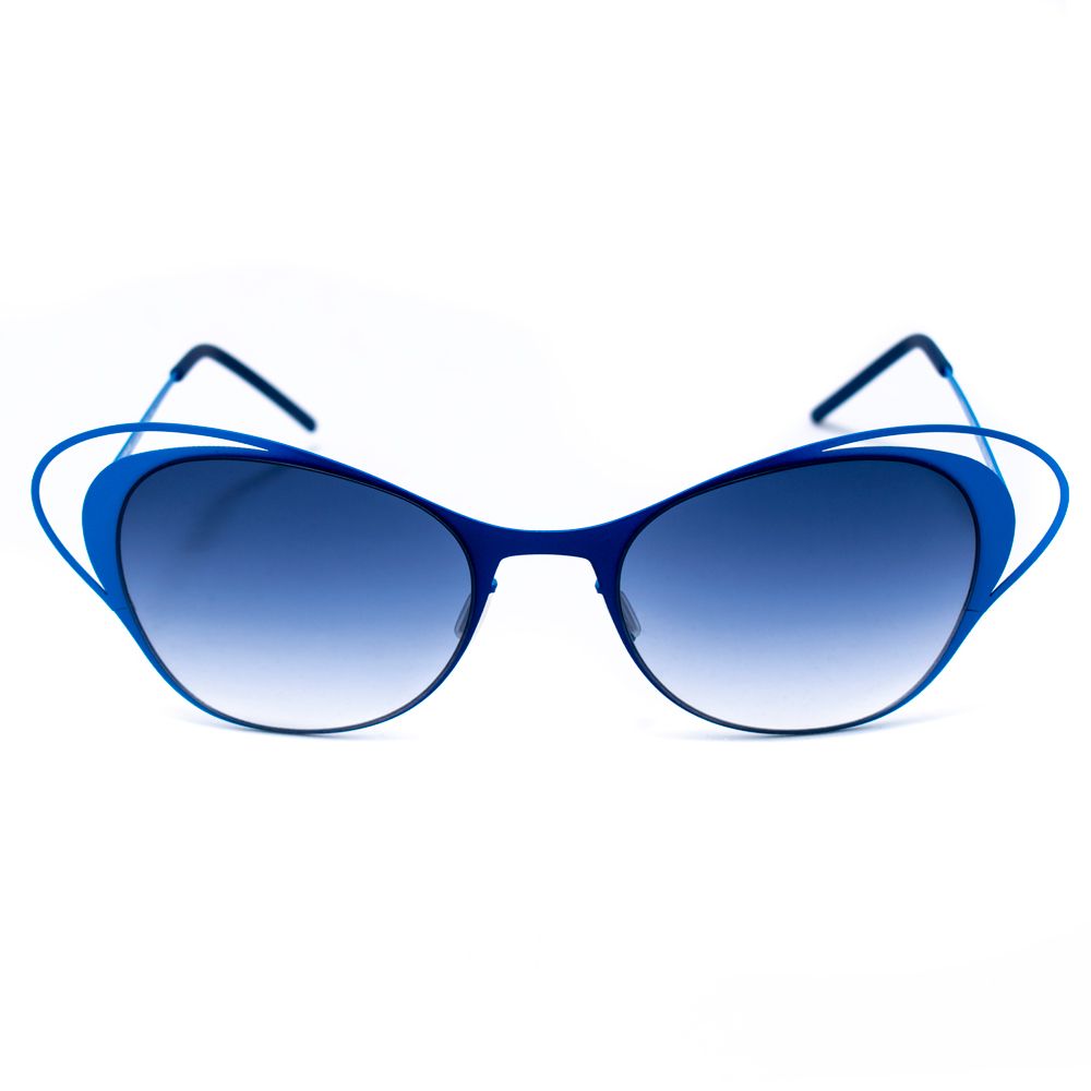 Blaue Sonnenbrille aus Metall von Italia Independent