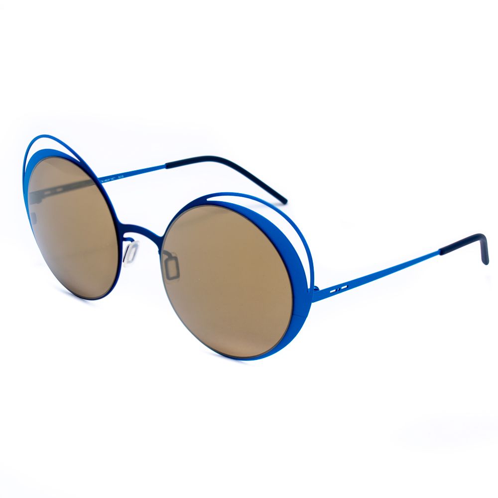 Blaue Sonnenbrille aus Metall von Italia Independent
