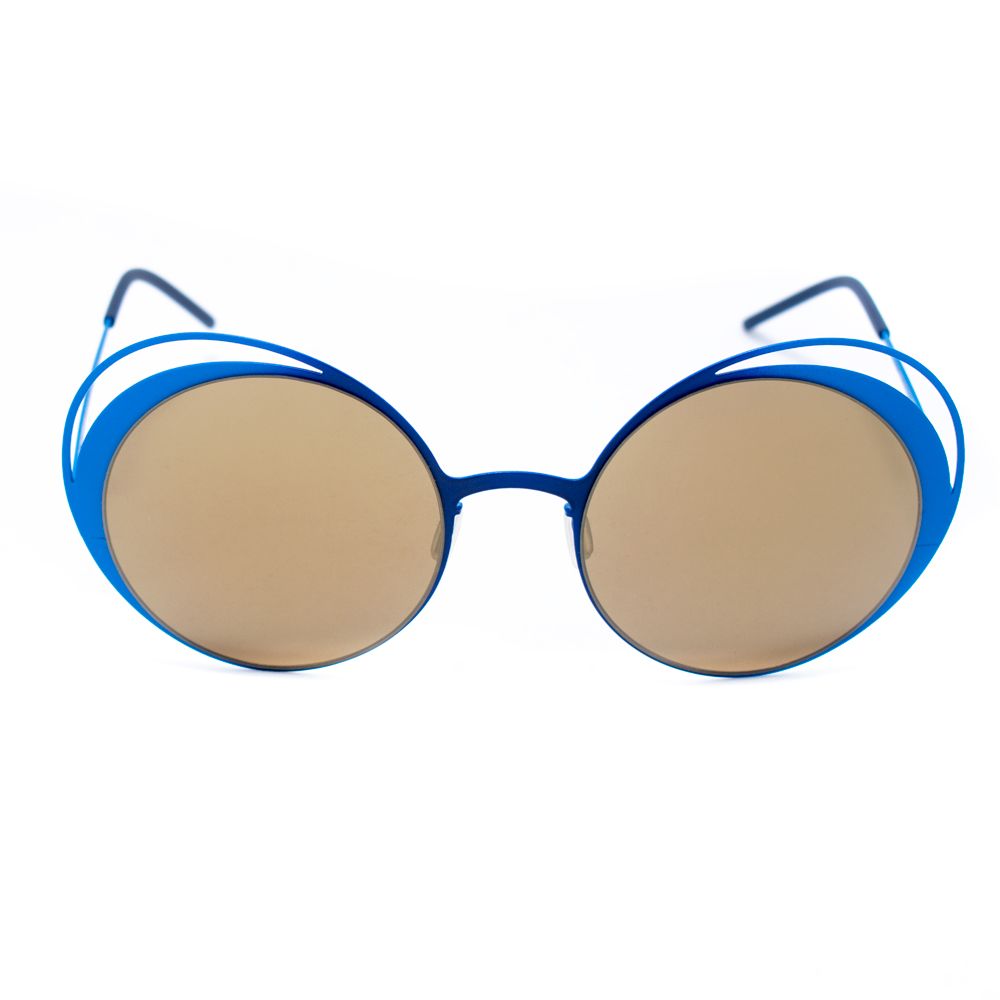 Blaue Sonnenbrille aus Metall von Italia Independent