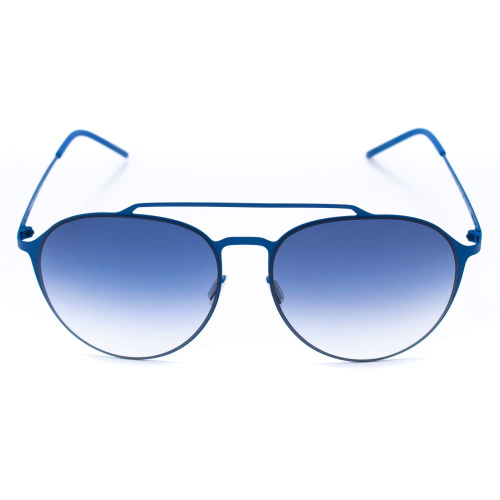 Blaue Sonnenbrille aus Metall von Italia Independent