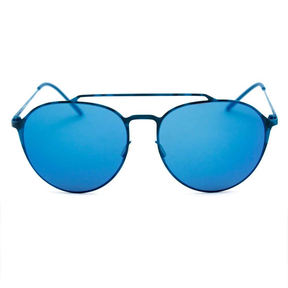 Blaue Sonnenbrille aus Metall von Italia Independent