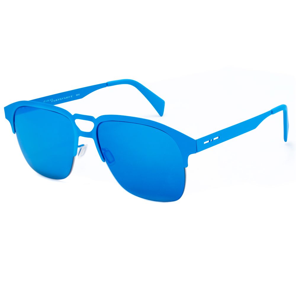 Blaue Sonnenbrille aus Metall von Italia Independent