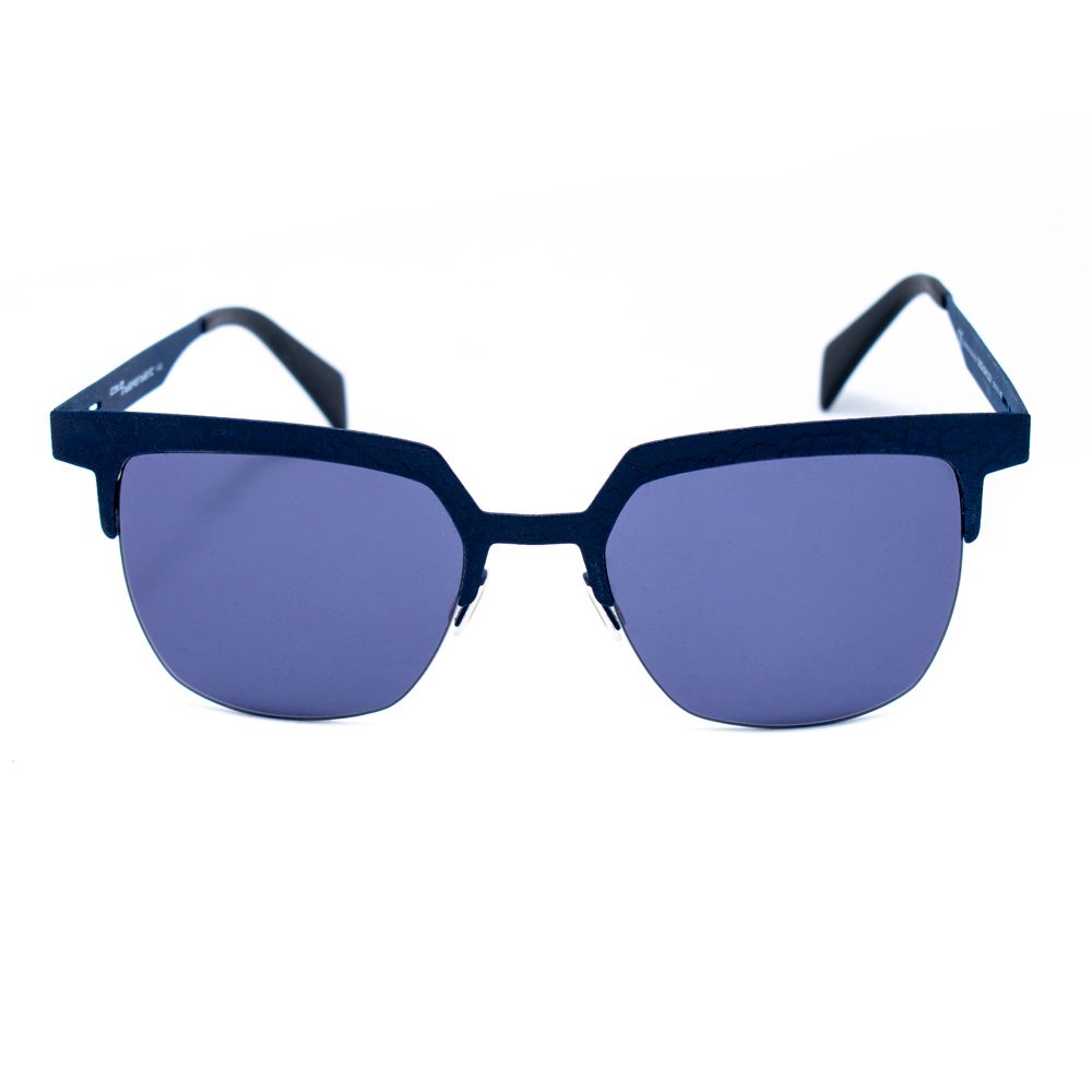 Blaue Sonnenbrille aus Metall von Italia Independent