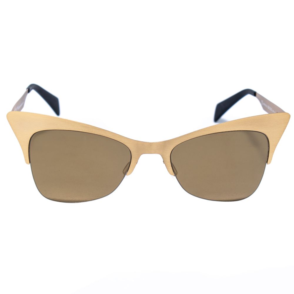 Italia Independent Sonnenbrille aus goldenem Metall