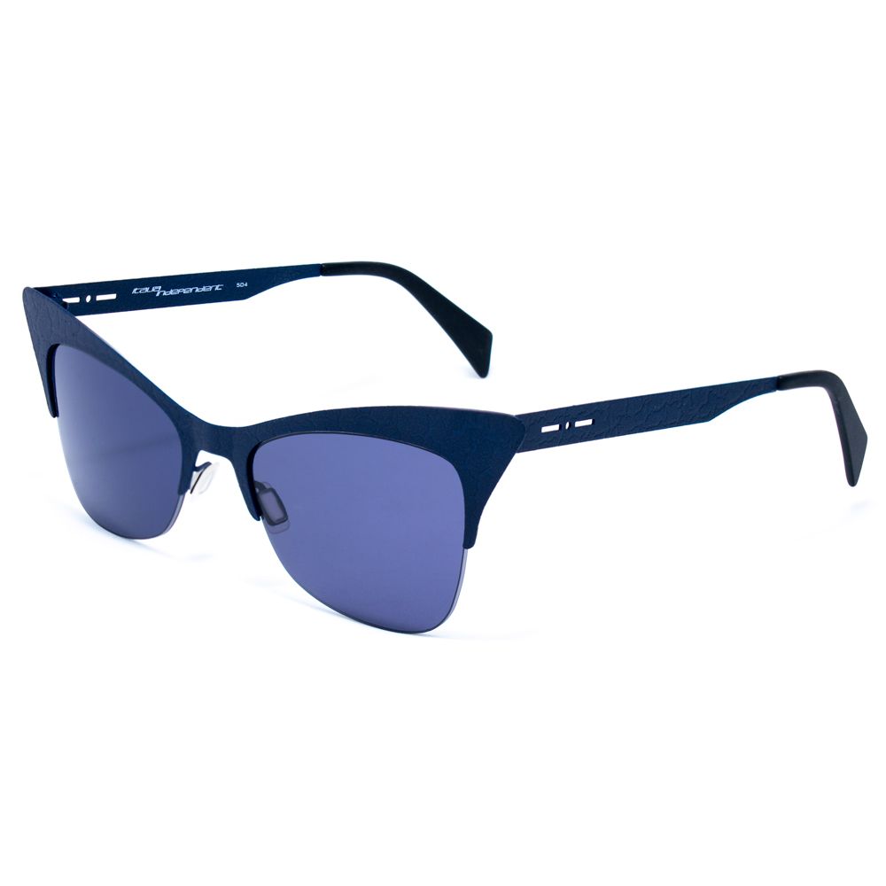 Blaue Sonnenbrille aus Metall von Italia Independent