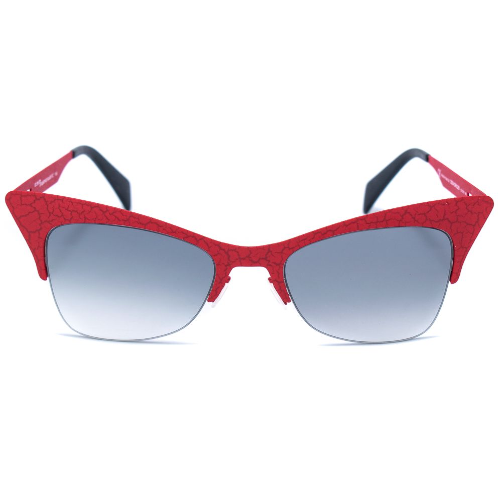 Rote Sonnenbrille aus Metall von Italia Independent