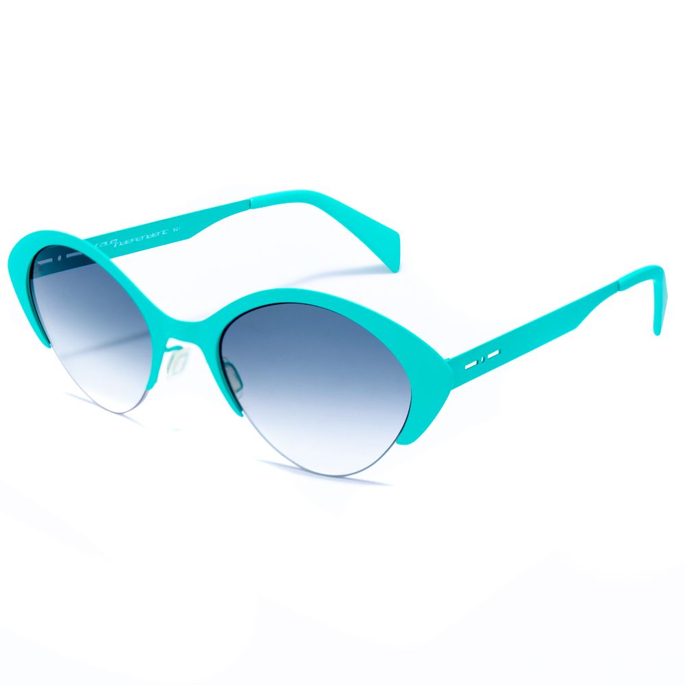 Grüne Sonnenbrille aus Metall von Italia Independent
