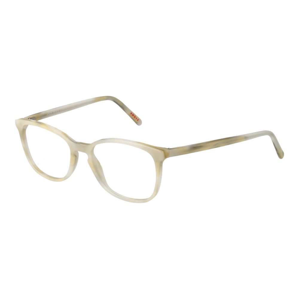 Andy Wolf – Cremefarbene optische Unisex-Brillen